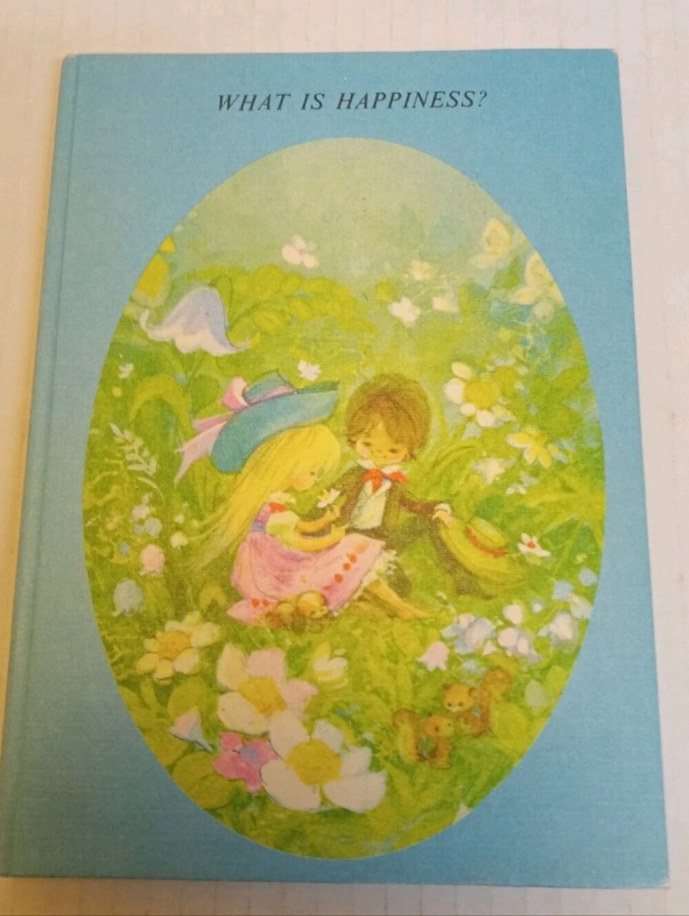 Rare Book Helen Farries What Is Happiness? 1970 Flaw Wrote Alma & Eddie Inside